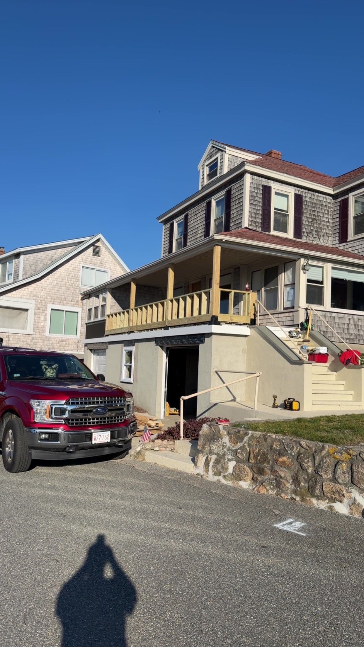 Gallery photos for North Falmouth Porch Upgrade Progress: Image #6