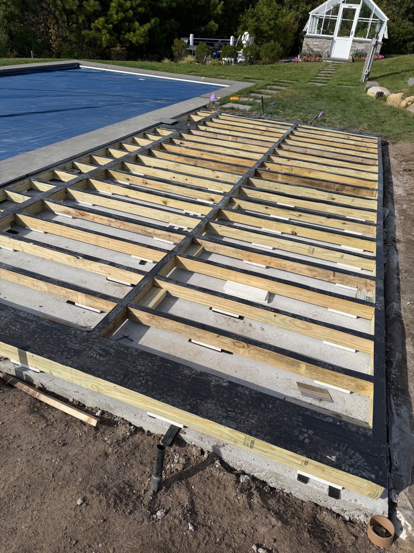 Gallery photos for Deck Installation Near the Pool - Falmouth: Image #6