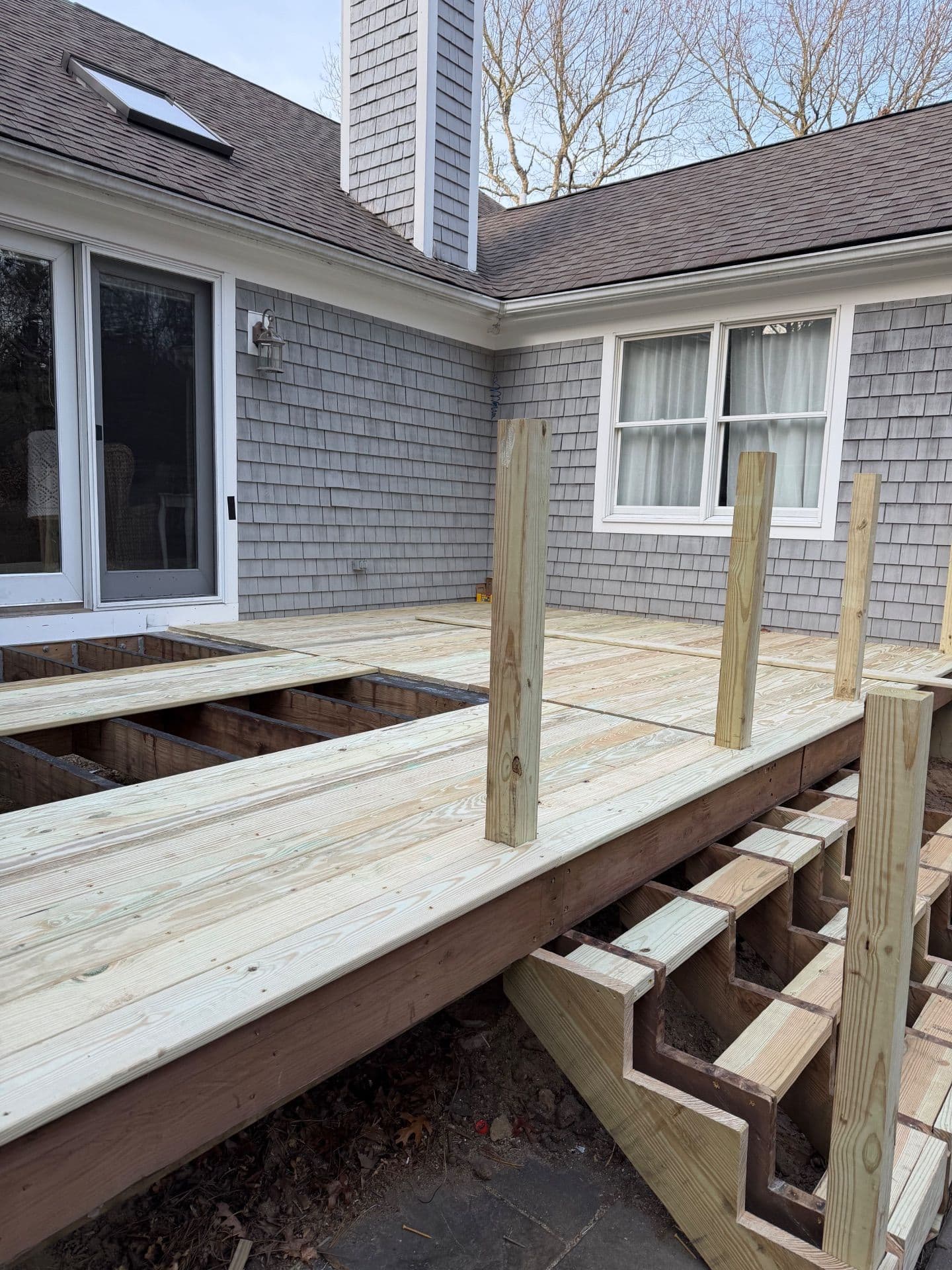 Gallery photos for Mashpee Deck Upgrade with Seamless Design: Image #1
