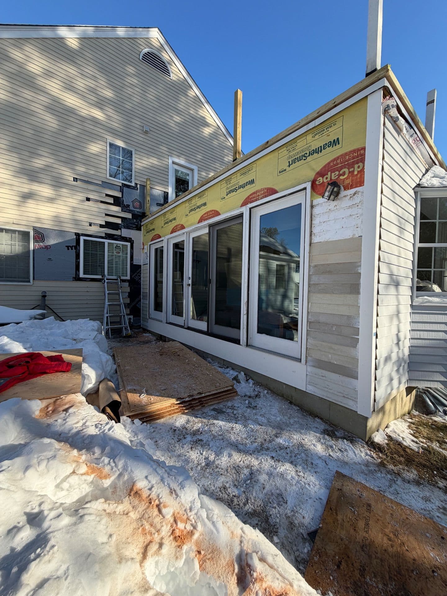 Gallery photos for Window Replacement and PVC Trim Installation in Marstons Mills: Image #1