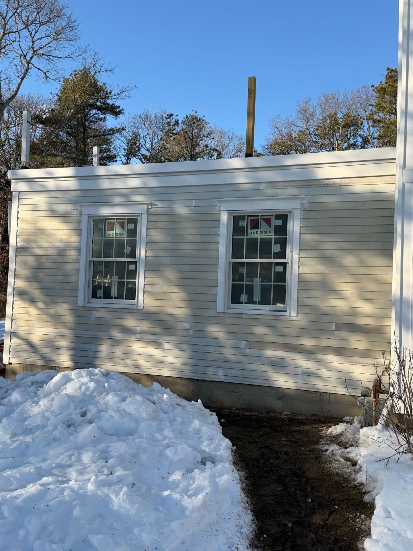 Gallery photos for Window Replacement and PVC Trim Installation in Marstons Mills: Image #3