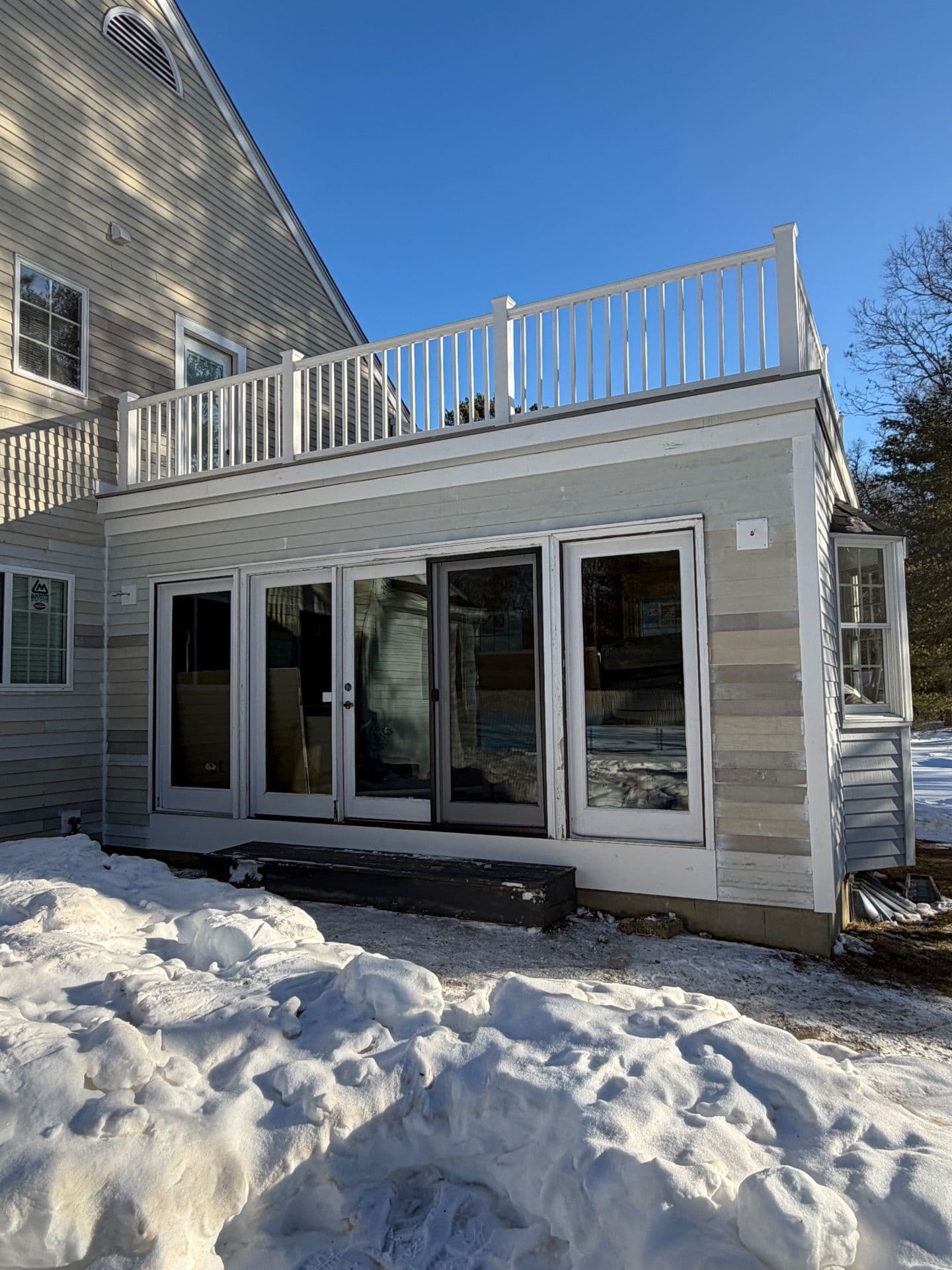 Gallery photos for Azek Deck Transformation in Marstons Mills: Image #2