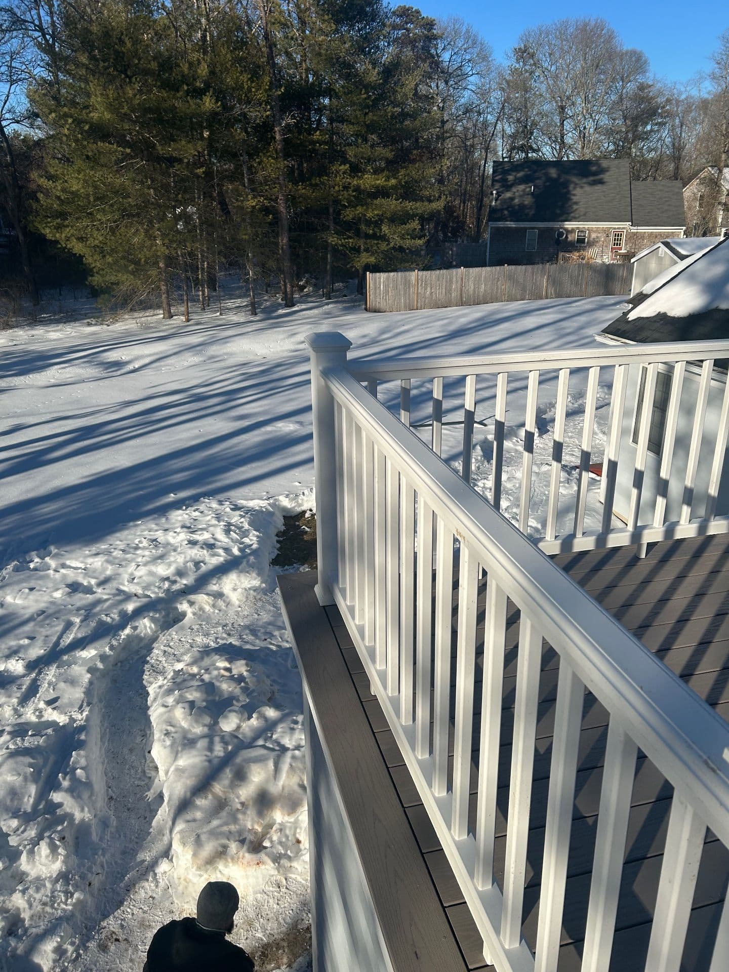 Gallery photos for Azek Deck Transformation in Marstons Mills: Image #3