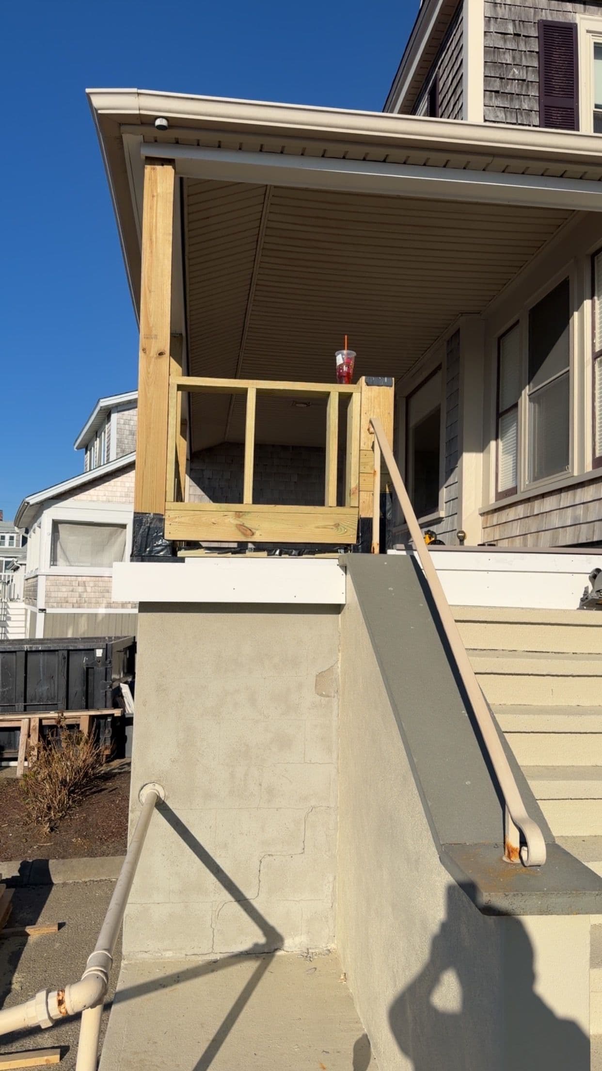 Gallery photos for North Falmouth Porch Upgrade Progress: Image #3