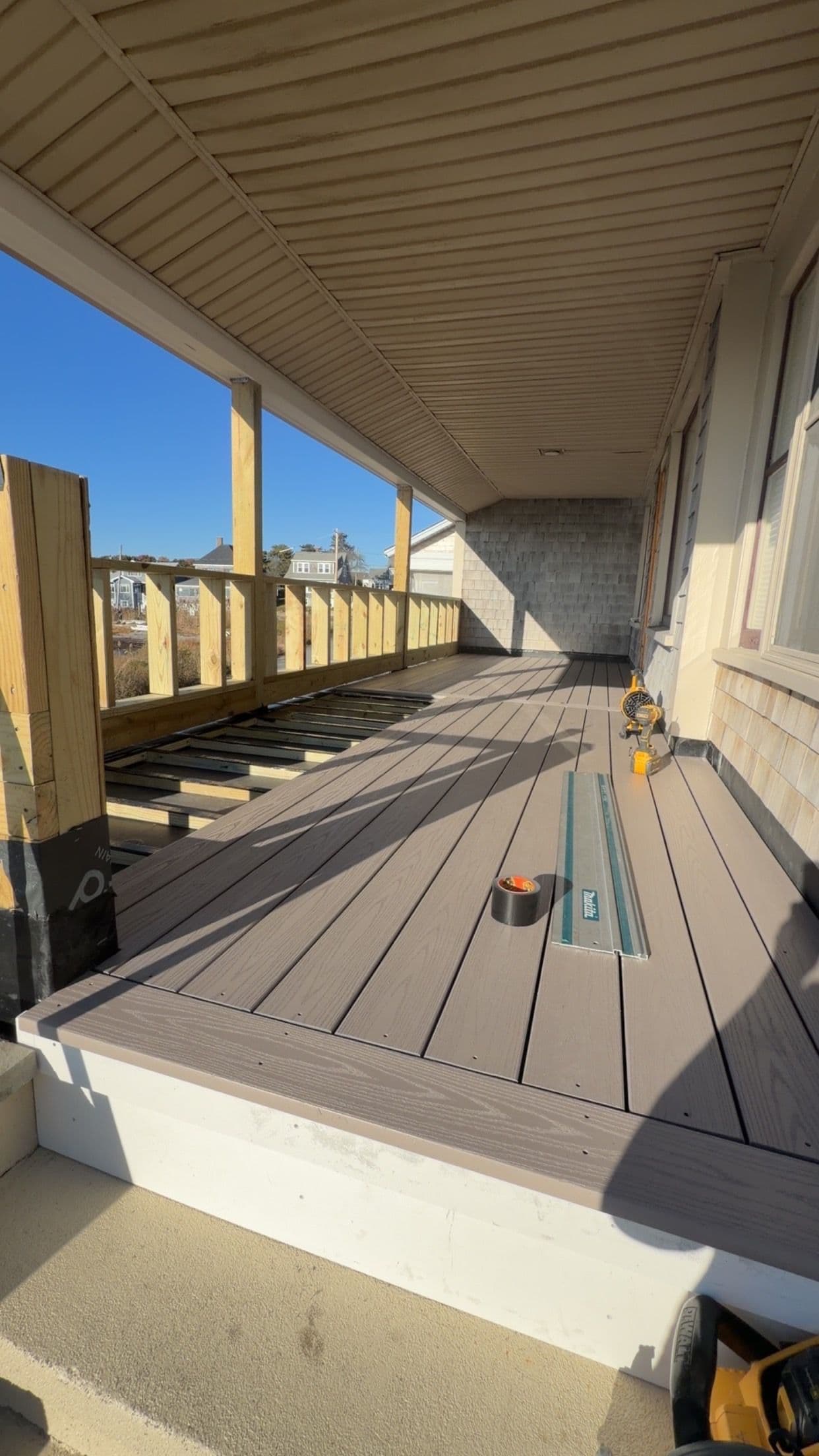 Gallery photos for North Falmouth Porch Upgrade Progress: Image #5