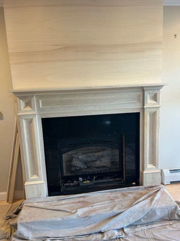 Gallery photos for Fireplace Wooden Makeover in Yarmouthport: Image #1