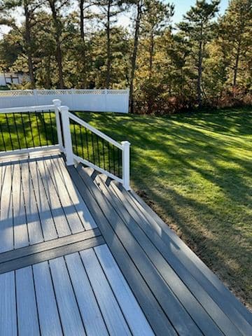 Composite Deck Installation in Cape Cod image